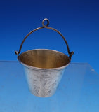 Russian .875 Silver Tea Strainer Bucket Shape for spout of teapot GW BC (#7731)