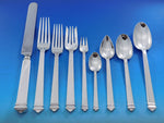 Hampton by Tiffany Sterling Silver Flatware Set for 8 Service 74 pcs Dinner
