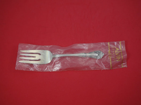 Chateau Rose by Alvin Sterling Silver Cold Meat Fork 7 3/8" New