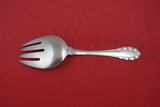Lily of the Valley by Georg Jensen Sterling Salad Serving Fork straight 8 5/8"
