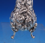 Repousse by Kirk Sterling Silver Salt Shaker 5" x 2" 3.5 ozt." (#7956) Heirloom