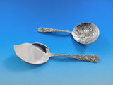 Repousse by Kirk Sterling Silver Flatware Set for 12 Service 87 pieces