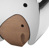 Georg Jensen Stainless Steel MONEYPHANT with Twins Money Bank / Box Child - NOS