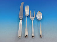 Saxon by Birks Canada Sterling Silver Flatware Set for 8 Service 63 pieces