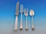 Saxon by Birks Canada Sterling Silver Flatware Set for 8 Service 63 pieces