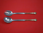 Du Barry by International Sterling Silver Salad Serving Set Modern Custom 2pc