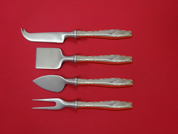 Rapallo by Lunt Sterling Silver Cheese Serving Set 4 Piece HHWS Custom