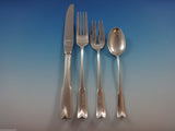 Colonial Theme by Lunt Sterling Silver Flatware Set For 8 Service 32 Pieces
