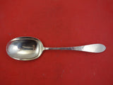 Pointed by Porter Blanchard Sterling Silver Berry Serving Spoon 10 1/8" Vintage