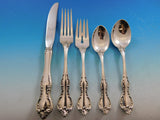 Debussy by Towle Sterling Silver Flatware Set for 12 Service 66 pieces