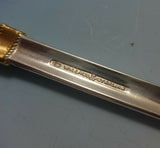 Aegean Weave Gold by Wallace Sterling Silver Flatware Set 6 Service 24 Pieces