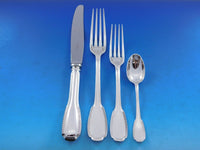 Godrons by Christofle Cardeilhac France Sterling Silver Flatware Set 42 pieces