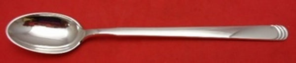 Ripple aka Arvesolv #15 by Hans Hansen Danish Sterling Silver Iced Tea Spoon 7"
