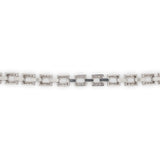 14k White Gold 2.20 Carat TW Genuine Natural Diamond Tennis Bracelet (#J7038)