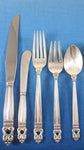 Royal Danish by International Sterling Silver Flatware Set for 8 Service 44 pcs