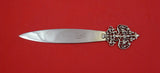 Pattern Unknown by Shiebler Sterling Silver Letter Opener pierced leaf 7 1/4"