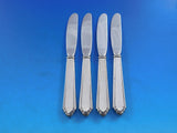 William and Mary by Lunt Sterling Silver Butter Spreader HH Modern Set of 8 pcs