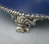 Thomas Heming English Georgian Sterling Silver Salver Tray Footed c.1766 (#5515)