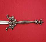 Davis and Galt Sterling Silver Paper Knife with Fleur De Lis Handle #850 12"