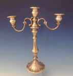 Chantilly by Gorham Sterling Silver Candelabra 3-Light 13 1/2" X 11 1/4" (#0138)