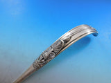 W. Christesen Danish Sterling Silver Soup Ladle w/ Figural Face c.1961 15 3/4"