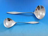 Lark by Reed & Barton Sterling Silver Flatware 12 Set 68 Pcs Mid-Century Modern