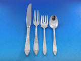Lady Claire by Stieff Sterling Silver Flatware Set for 12 Service 80 pieces