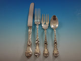 Les Cinq Fleurs by Reed and Barton Sterling Silver Flatware Set Service 60 pcs