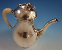 Blossom by Yvar Peterson Sterling Silver Coffee Tea Set 7pc (#1549) Calla Lily