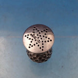George Wish English Estate Sterling Silver Salt Dip and Pepper Set 2pc (#7379)
