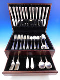Arthur Stone Sterling Silver Flatware Set Service 95 pieces Handmade Wickstrom