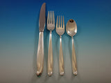 Silver Sculpture by Reed and Barton Sterling Silver Flatware Set Service 77 pcs