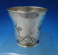 Athenic by Gorham Sterling Silver Child's Cup w/Tulips Daffodils #A3090 (#6257)