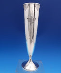 Wallace Sterling Silver Vase #2387-5 Hand Hammered 10 5/8" x 3 1/4" (#8175)