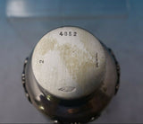 Shiebler Sterling Silver Liquor Bottle with Cut Crystal #4852 c.1900 (#5719)