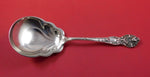Wild Rose by Watson Sterling Silver Berry Spoon 8 5/8"