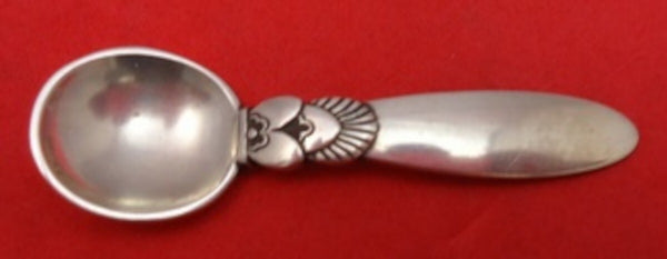 Cactus by Georg Jensen Sterling Silver Salt Spoon Wendel Mark 2 1/8"