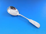 Old English Tipt by Gorham Sterling Silver Flatware Set for 12 Service 49 pieces