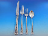 Windsor Rose by Watson Sterling Silver Flatware Set 12 Service 105 Pieces Dinner