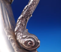 Redlich and Co Sterling Silver Cocktail Shaker Pitcher 3-D Dolphin Handle #7525