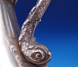 Redlich and Co Sterling Silver Cocktail Shaker Pitcher 3-D Dolphin Handle #7525