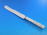 Lap Over Edge Acid Etched by Tiffany Sterling Dessert Knife HHAS Art Nouveau