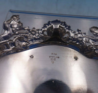 Gorham Sterling Silver Inkwell with Tray Pen Rest Winged Angels #195 (#6555)
