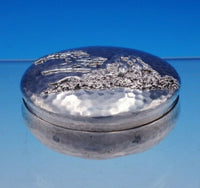 Applied Metals by Gorham Sterling Silver Powder Jar #370 Hand Hammered (#3359)