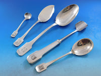 Norman Plain by Shreve Sterling Silver Flatware Set Service 267 pieces Dinner