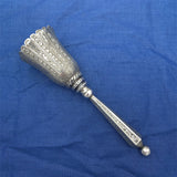 European Silver Tussie Mussie Hand Engraved (#J7459)