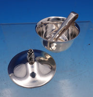 Faneuil by Tiffany and Co Sterling Silver Saccharin Dish Covered w/Tongs (#7865)