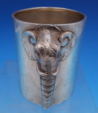 Gorham Sterling Silver Child's Cup with Elephant Handle #897 Heavy (#7852)