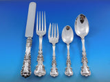 Avalon by International Sterling Silver Flatware Set Service 67 pc Dinner G mono