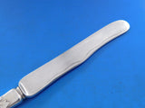 Lap Over Edge Acid Etched by Tiffany Sterling Dessert Knife HHAS Chrysanthemum